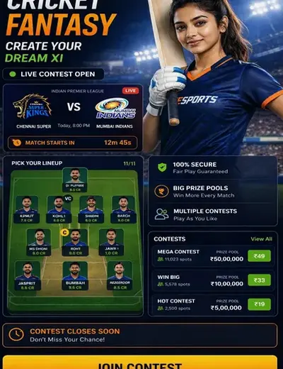 Hero11 (hero11) fantasy cricket & matchday visual 3