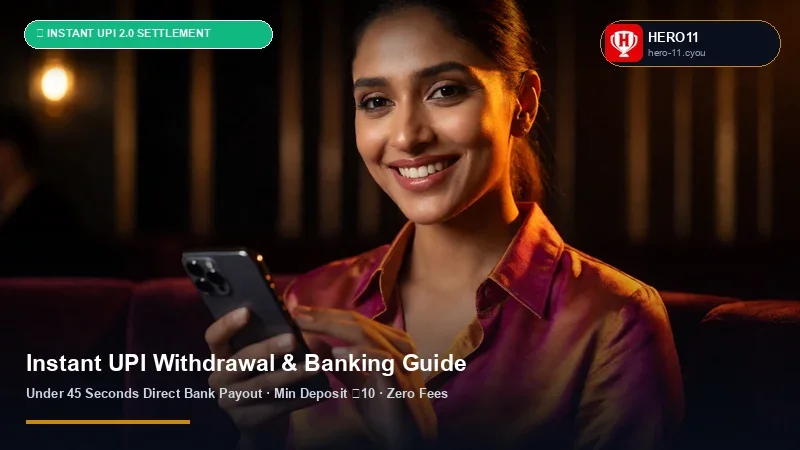 Hero11 Instant UPI Withdrawal & ₹20 INR Deposit Tutorial